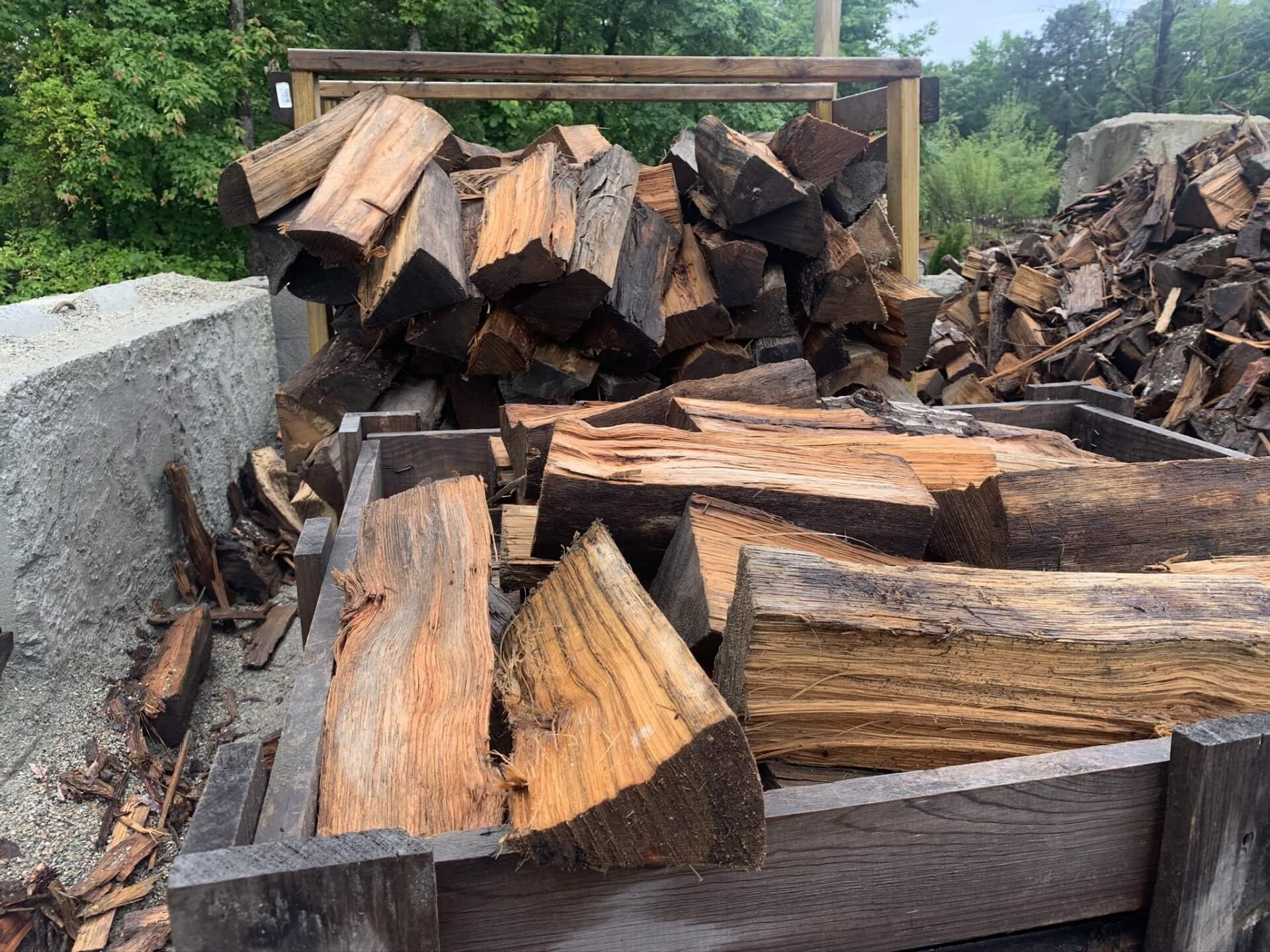 Firewood 1/2 Cord • Cross Creek Nursery and Landscape