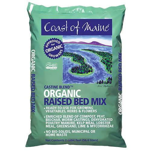 Organic raised bed mix