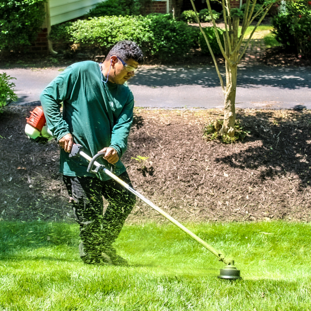 grounds management crew