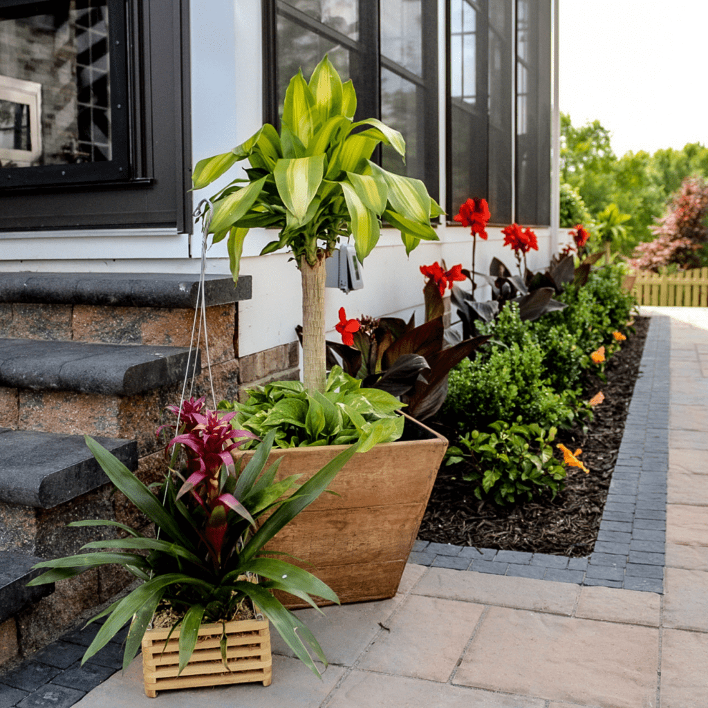 hardscape patio landscape