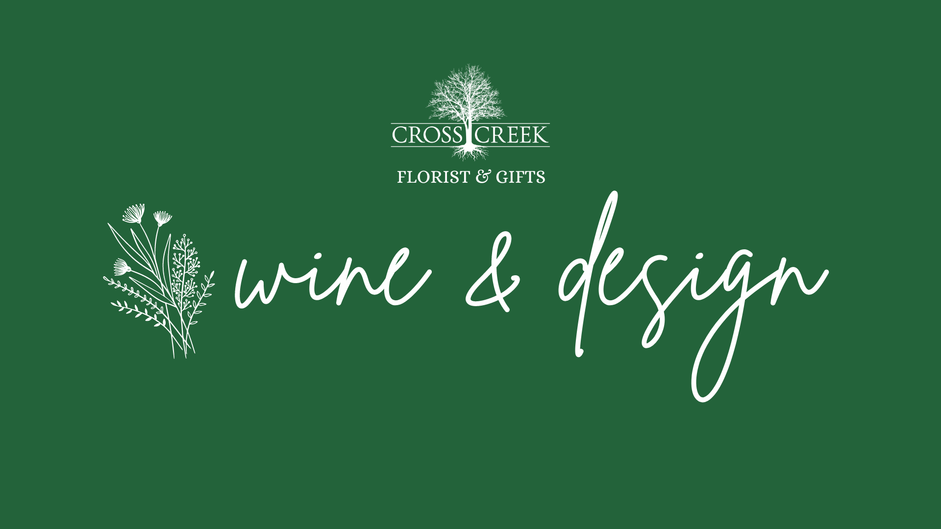 Wine & Design (Midlothian) October • Cross Creek Nursery and Landscape