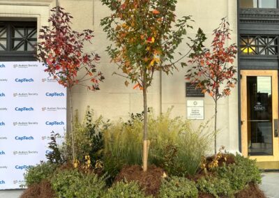 Floral design at corporate event.