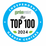 the top 100 independent garden centers 2024 logo