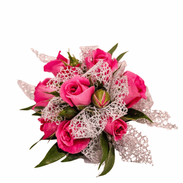 Pink Rose Corsage