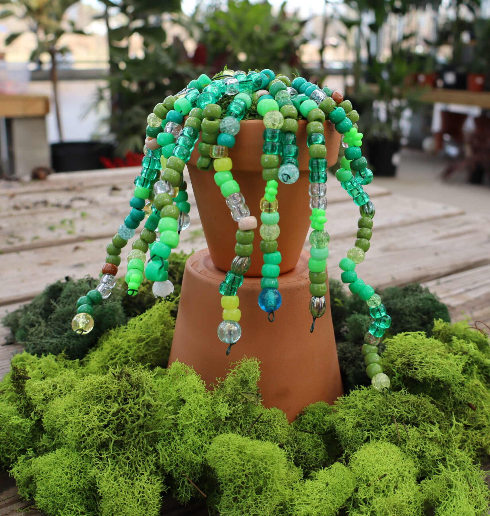 Beaded String of Pearls Workshop