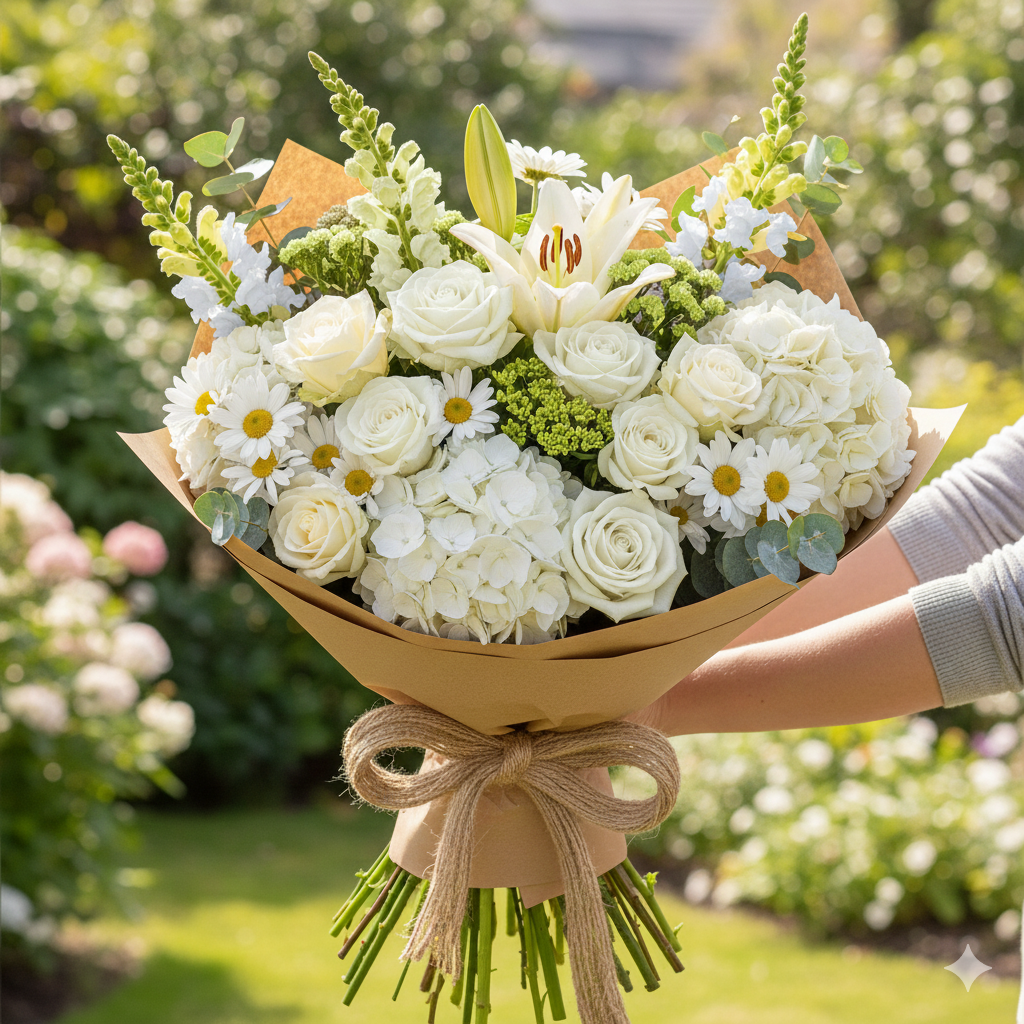 Thanksgiving floral bouquet.